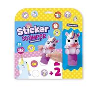 STICKER STAMPER - UNICORNIOS