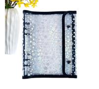 Sticker Storage Organizer - A5 Multi-Functional Collecting Binder for Archiving | Clear Sleeve Inserts with Closure, Portable Scrapbook Folder, Document Holder for Men, Women, Boys and Girls