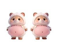 Sticker Vientre d'Animal,Toys 3D Lindos Silicona Divertidos Suave - Pegatinas de animales de dibujos animados, para cuadernos manuales escolares, kits de tabletas, maternal, recompensas,