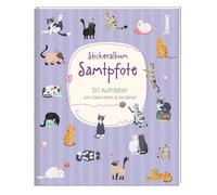 Stickeralbum 'Samtpfote': 50 Aufkleber zum Dekorieren & Verzieren