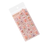 Stickers 3D | Distintiva decoración animal de dibujos animados | Felt Cute Stickers Phone Decorations, Versatile Decor Solution for Home Classroom Crafts Diary Planner Journal Phone Student Kids