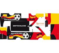 Stickers Adhesivos de Playmyplanet Fútbol Alemania Compatibles con Playmobil Bus 5106, 5025, 4419, 5603 Y 3169