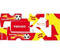 Stickers Adhesivos de Playmyplanet Fútbol España Compatibles con Playmobil Bus 5106, 5025, 4419, 5603 Y 3169