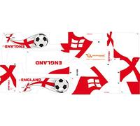 Stickers Adhesivos de Playmyplanet Fútbol Inglaterra Compatibles con Playmobil Bus 5106, 5025, 4419, 5603 Y 3169