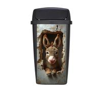 Stickers Animales Marrones Impermeable Pvc Autoadhesivas Decorativa Stickers, Pegatinas Para Cubo De Basura Con Ruedas,Refrigeradores, Casas, Jardín 30X70Cm*2
