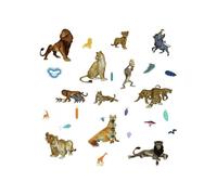 Stickers de pared - RoomMates - El Rey León - Vinilo - 26 piezas - Decoración multicolor