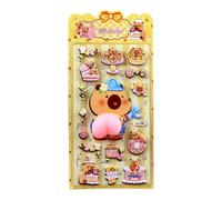 Stickers for Kids - Adhesivos para álbumes de recortes, Cute Animal Decals - for Laptops Phone Case Party Classroom Activity Reward Prizes Crafts Greeting Cards