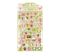 Stickers for Kids - Cartoon Animal Decals for Party | 3D Puff Sticker Set, Laptop Birthday Classroom Activity Reward Accessory, Greeting Card Decoration, Fun Collectible