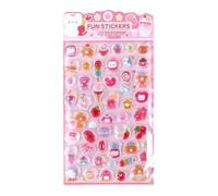 Stickers for Kids - Cartoon Animal Decals for Party | 3D Puff Sticker Set, Laptop Birthday Classroom Activity Reward Accessory, Greeting Card Decoration, Fun Collectible
