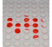 StickersLab - 100 sellos de seguridad adhesivos sensibles al agua con indicador de garantía de 4 mm