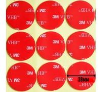 StickersLab 3M 5952 - Espuma acrílica de doble cara VHB (5 unidades, diámetro de 58 mm)