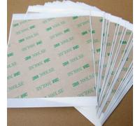 StickersLab - 5 hojas 300LSE 9495LE 100 x 100 mm transparente adhesivo adhesivo reparación teléfono pantalla táctil LCD