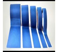 Stickerslab - Cinta adhesiva azul de silicona con recubrimiento de poliéster para altas temperaturas, 66 m Misura - 25mm x 66 MT