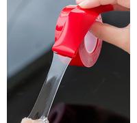 StickersLab - Cinta adhesiva transparente para pegar y ensamblar, 19 mm x 3 m, grosor 1 mm (19 mm x 3 m, grosor 1 mm)