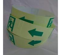 StickersLab - Cinta de salida de emergencia de PVC adhesivo luminoso, 1