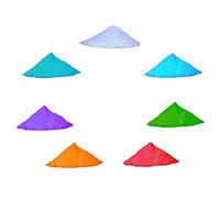 StickersLab - Pigmento aditivo en varios colores, polvo luminoso que se ilumina en la oscuridad (base blanca) (50 gramos, azul cielo)