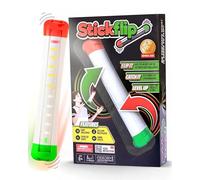 Stickflip IP010 - Juego Electrónico para Toda la Familia | Lanzar, Atrapar, Subir de Nivel | 10 Juegos con LED y Sonido, Solo y Multijugador | A Partir de 8 Años | Versión en Castellano