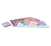 Sticki Rolls Calcomanías gigantes, calcomanías gigantes de papel de aluminio, diseños Kawaii únicos, decoración de pared coleccionable para niños a partir de 5 años