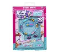 Sky Castle Rolls Sticki Bands, Pulsera Adhesiva portátil y compartible, 70 Mini calcomanías, Estilos, Multicolor (SR100CDU 9)