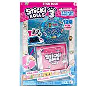 Sticki Rolls Sticki Book S3, Pulseras Adhesivas para Compartir