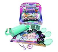 Sticki Rolls Sticki Rolluxe Series 2 - Bolso glamuroso + kit de manualidades, incluye 3 adhesivos gigantes, suministros para 10 pulseras y 2 colgantes