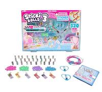 Sticki Rolls Sticki Station S3, Kit de joyería de Pulsera con calcomanías para Compartir