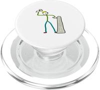 Stickman del cantero PopSockets PopGrip para MagSafe