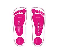 60 pares (120 pies) Premium Pink Spray Tan Pies Tanning Pads Protectores