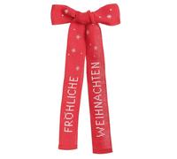 Stickpackung Gezählter Kreuzstich, Schleife Fröhliche Weihnachten