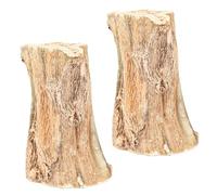 Sticks de masticación de hámster, palitos de chinchilla,Golosinas de dientes de madera 2x - Juguetes de molienda de dientes saludables suministros naturales de cuidado de los dientes de la mascota par