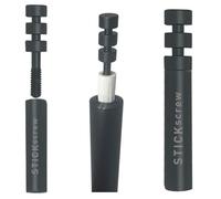 Stickscrew Extractor de bordado inteligente original que elimina los filtros rotos y libera el soporte - compatible con IQOS ILUMA Prime One TerEA Sticks, antracita