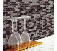 StickTiles til3229flt Tradicional Pared Adhesivo, PVC, Multicolor, 28,5 x 28,5 x 0.5 cm