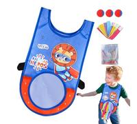 Sticky Ball Vests - Dodgeball Tag Sticky Vest | Dodgeball Vest Game | Dodgeball Game Set | Sticky Ball Catch Game | Throwing Target Game Catching Ball Set | Child Dodgeball Game Toys