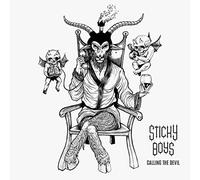 Sticky Boys - Calling The Devil LP (Blanc, limité à 300 copies) [Vinilo]