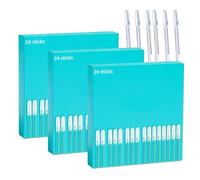 Sticky Ear Cleaning Stick, Reusable Ear Wax Removal Tools with Soft Head for All Ages (Large,72 Sticks)