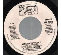 STICKY FINGERS - WASTIN' MY LOVE 7 INCH (7" VINYL 45) US PRELUDE 1979