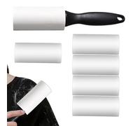 Sticky Lint Roller - Quickly Removes Animal | Dust & Fluff from Clothes | Portable Household Cleaning Supplies | Hair Removal Aid For Vehicle Car Rugs Clothing Fabric Carpets Accessories