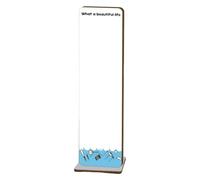 Sticky Note Board 12x3 Inch Acrylic Desktop Memo Organizer