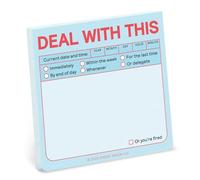 Sticky Note: Deal With This: Pastel Edition (Knock Knock Sticky Notes)
