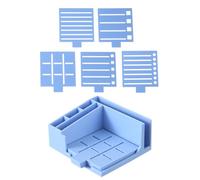 Sticky Note Holder,Portable Storage Tool | Sticky Note Template Holder | For Friends Men Women School Home Offices Indoor Desk Daily Desktop