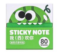 Sticky Note Pads - 80 Hojas Funny Pull-Out Smooth Writing Paper Suministros