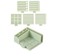 Sticky Note Stencil Set, Memo Template Organizer, Reusable Note-shape Planning Tool, Portable Design For Neat Lists & Doodles, Productivity Stencil Kit For School Office Home Desk Journaling Daily Stu