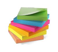 Sticky Notes 3x3 Inches, Bright Colorful Stickies, 6 Pads 600 Sheets Total, Strong Self-stick Notes, 6 Co