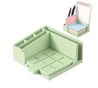 Sticky Notes Dispenser - Herramienta de almacenamiento portátil - Sticky Note Template Holder | For Friends Men Women School Home Offices Indoor Desk Daily Desktop