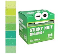 Sticky Notes -,Notes Autocollantes Transparentes, Onglets De Notese Autocollantes, Blocs-Notess Autocollants Tes | Système Pratique Extensible 105 Feuilles Colorées Pour École Bureau Maison
