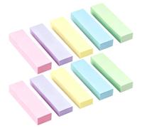 Sticky Notes, Post Its - Notas adhesivas | Post it - Tableta pequeña para libros y índice de anotación (1000 unidades, 75 x 20 mm)