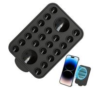Sticky Phone Grip, Silicone Cellphone Mount with Magnetic Suction Cup, Flexible Phone Holder on Door, Wall, Window, Ideal for Vlogging, Recording, Travel, Bathroom, Outdoor Use