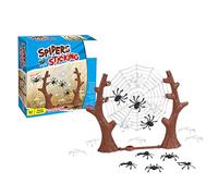 Sticky Spider Catapult Toy - Fun Interactive Bouncing Spider Game | Jumping Spiders Web Toy | Wear Resistant Material, Improves Fine Motor Skill, Party Games and Halloween Entertainment
