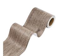 Stickyart Cenefa Adhesiva Cocina Papel Pintado de Madera Marrón 7.6cmX500cm Papel Pintado Baño Vinilo Cocina Cenefas Decorativas Adhesivas Impermeable Removible para Baño Armarios Puertas Paredes