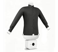 STIDEsknautic Maquina Planchar y Doblar Ropa automatica,planchador de Camisas Manos Libres con secador de Aire Caliente,Temperatura y Tiempo Ajustables,para Todo Tipo de Prendas y Calzado,1400W